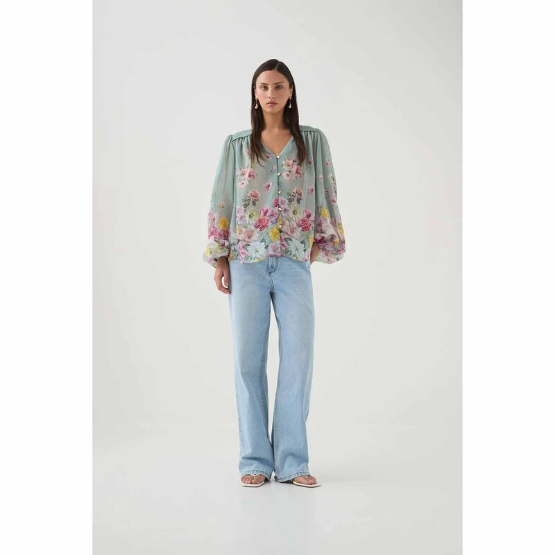 Aje Dreamscape Blouse image number 3